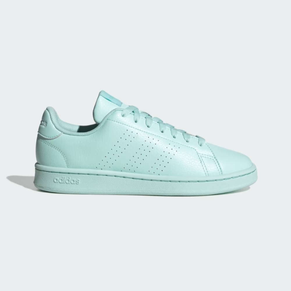 ADIDAS Advantage TENNIS SHOES Pastel AQUA BLUE Size 7